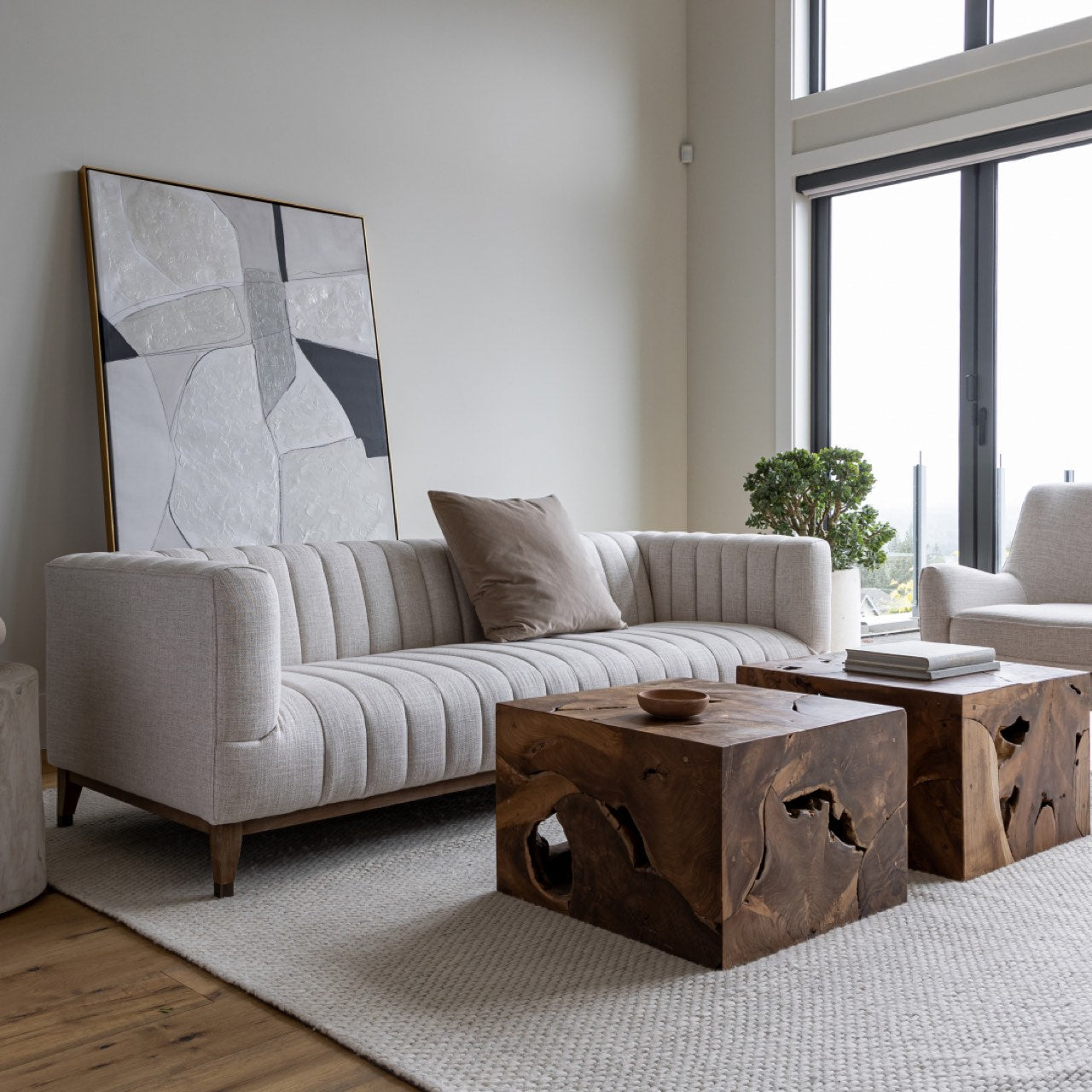 Elliot Condo Sofa - Cream