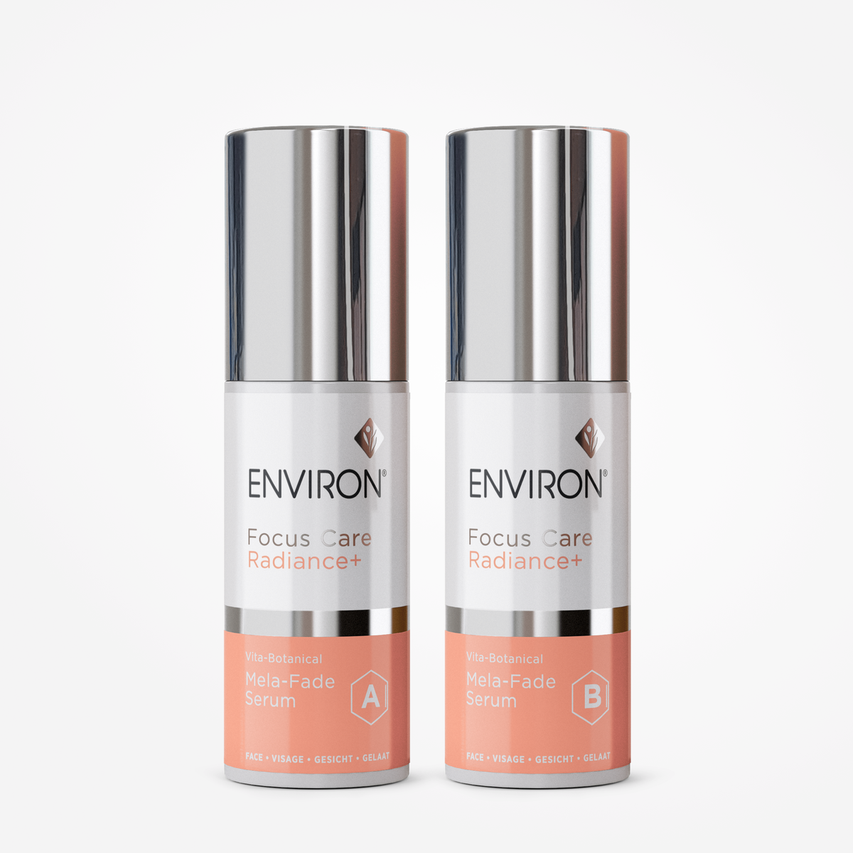 Environ Focus Care Radiance+® Vita-Botanical Mela-Fade Serum A & B System