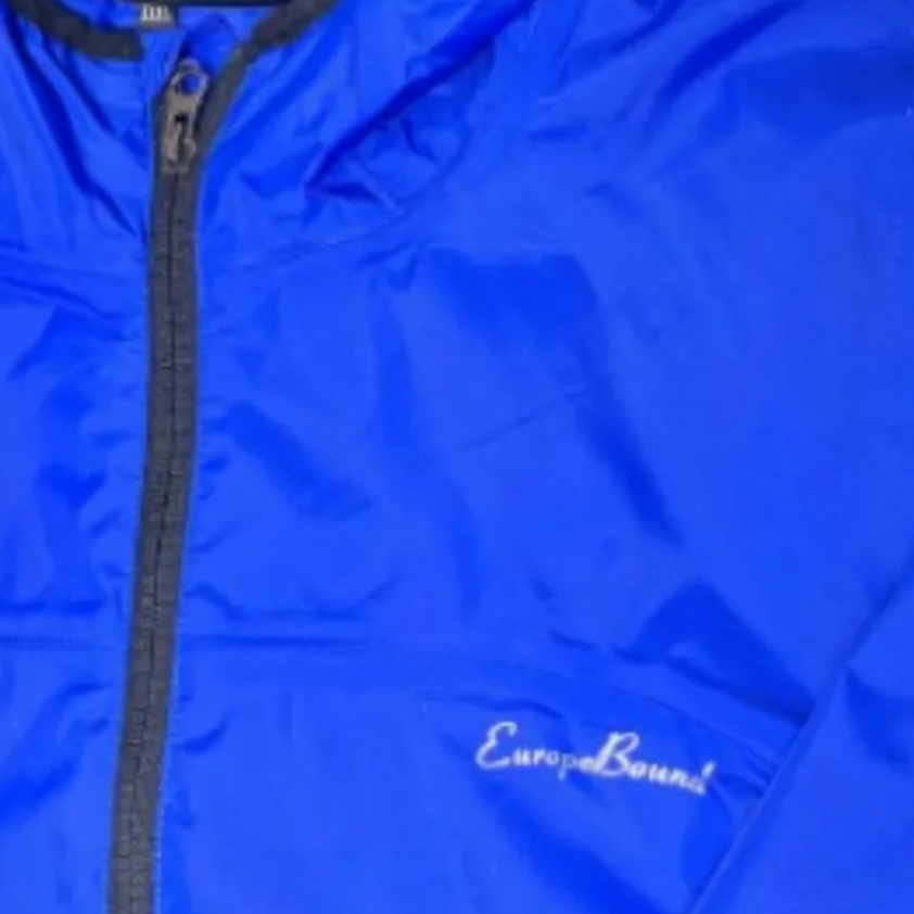 Europe Bound Unisex Packable Travel Rain Jackets Sizes XL-3XL