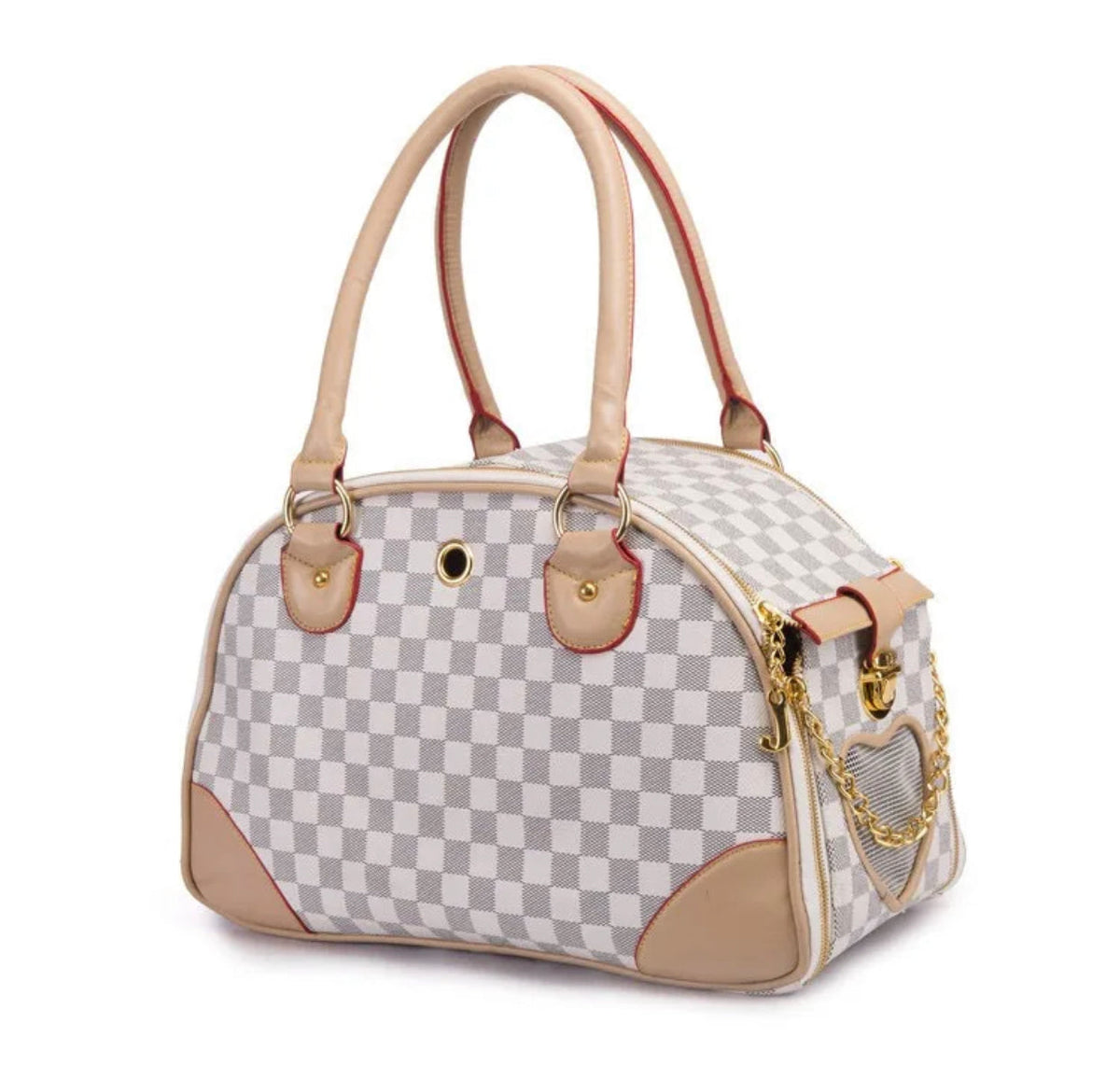 Chewy Patton Pet Carrier – Luxury Soft-Sided Travel Bag for Dogs & Cats