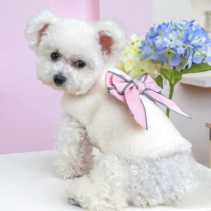 Paris Dog Coat | Fur Trim Everyday Dog Coat