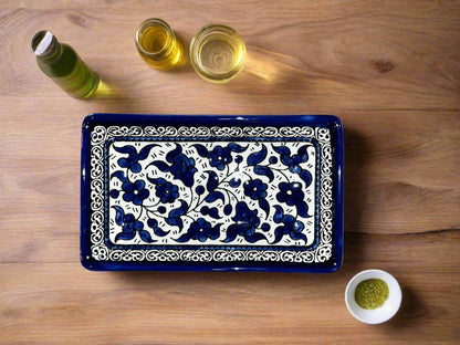 Ceramic Rectangle Appetizer Plate