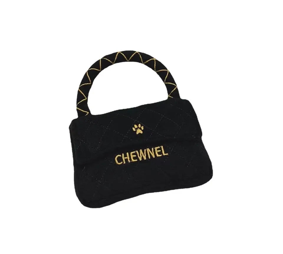Chewnel Luxury Plush Dog Toy – Soft Designer-Inspired Chew Toy