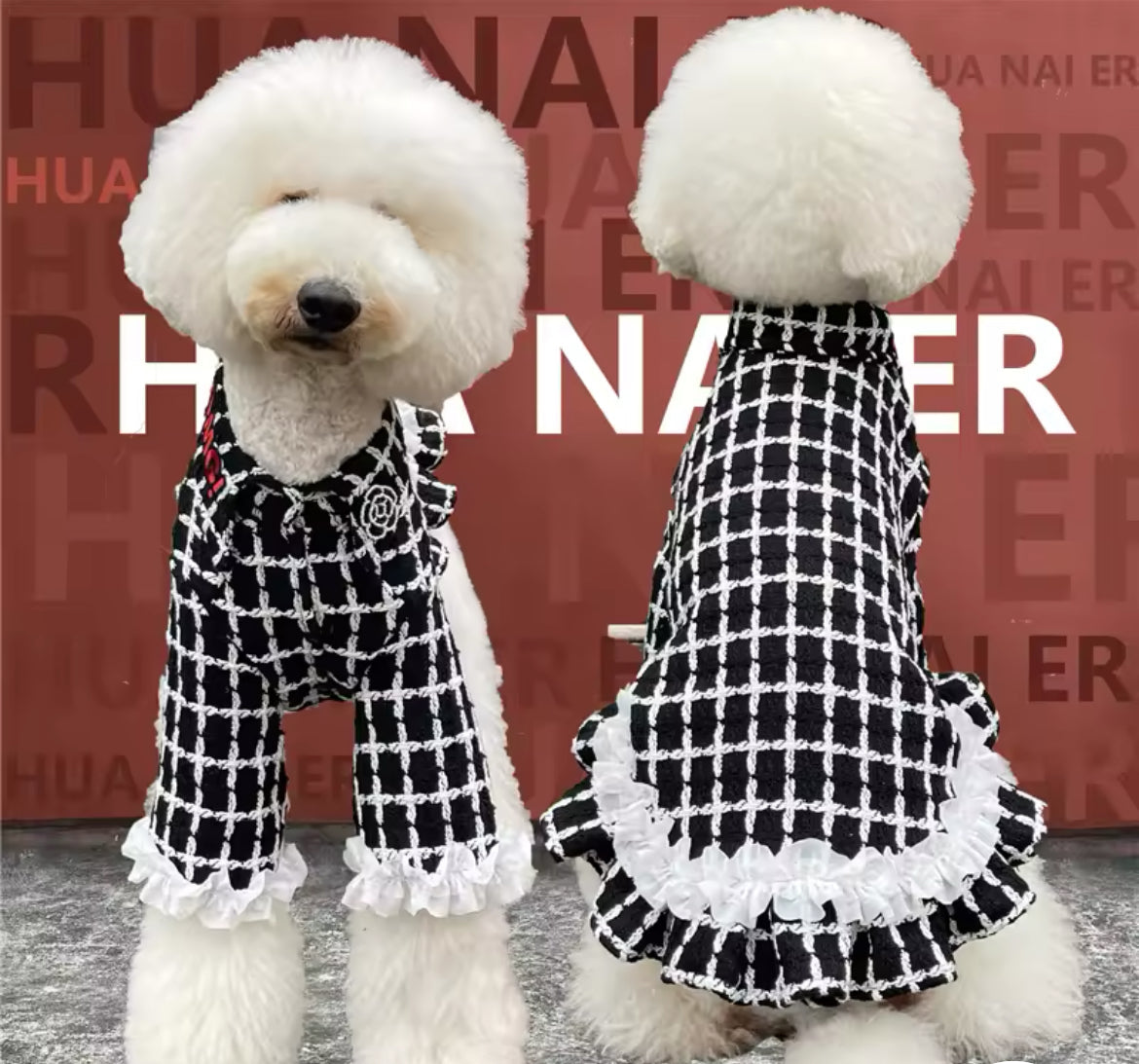 Coco Chewnel Dog Blouse | Dog Blouse for Large Dogs