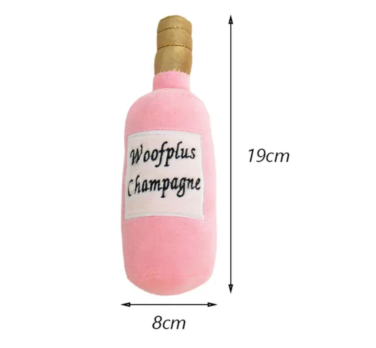 Champagne Doggie Toys – Plush Dog Toys