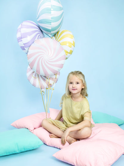 Pink Swirl Candy Balloon