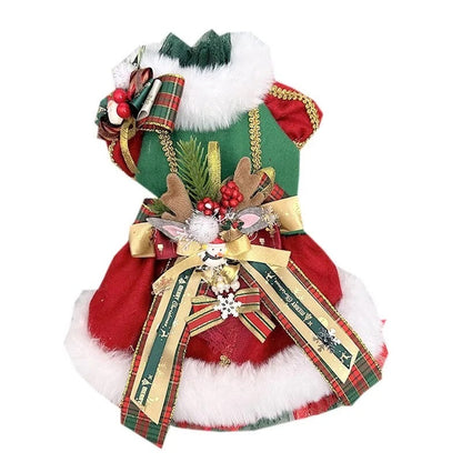 Oh Christmas Tree Holiday Dog Dress | Festive Occasion Dog Outfit