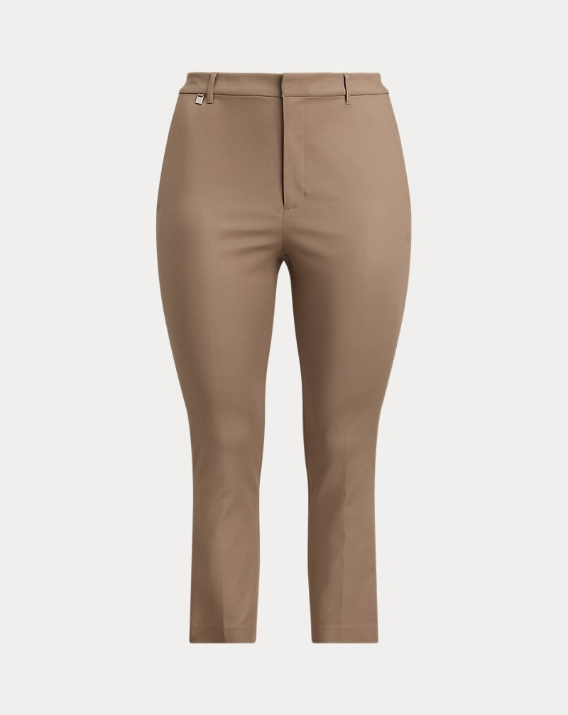 Ralph Lauren                                              Double-Faced Stretch Cotton Pant