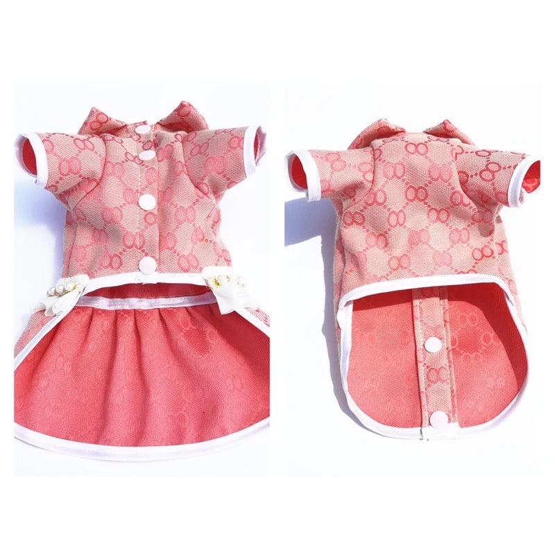 Gigi Outfit – Dog Dress & Shirt
