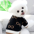 Pucci Dog Sweater – Luxury Knit Outfit for Dogs