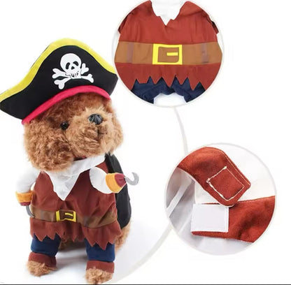 Pirate Halloween Dog Costume – Spooky Adventure Outfit for Dogs