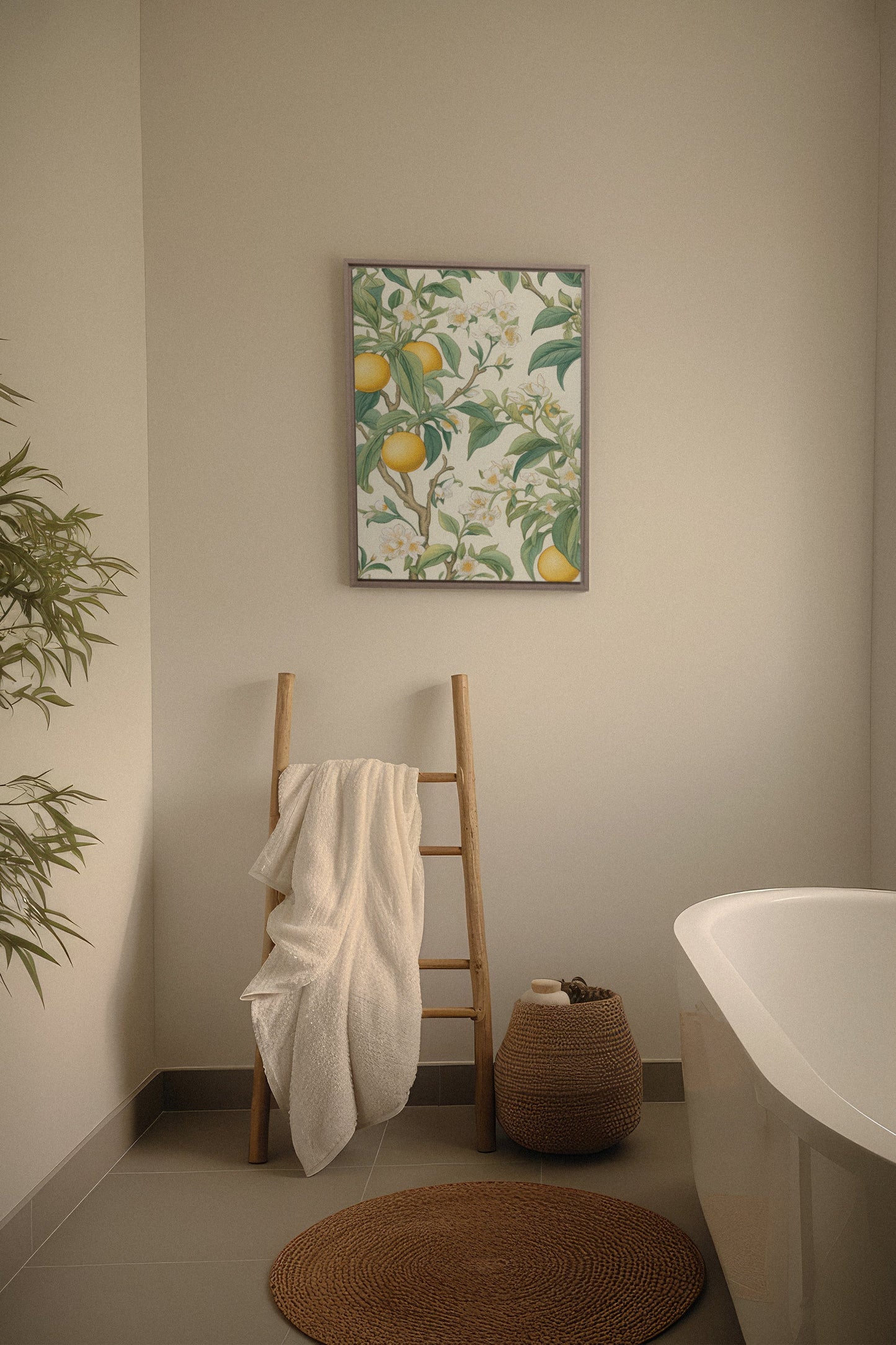 FRUIT PRINT, Oeuvre sur toile étirée