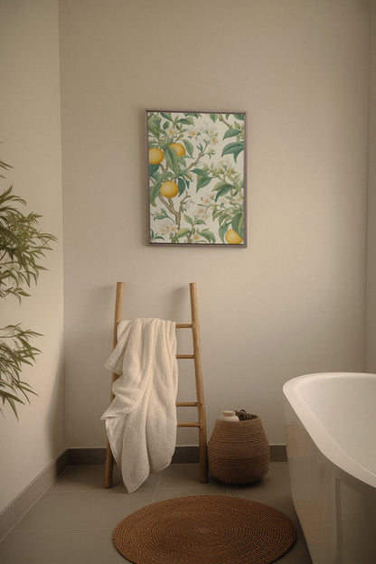 FRUIT PRINT, Oeuvre sur toile étirée