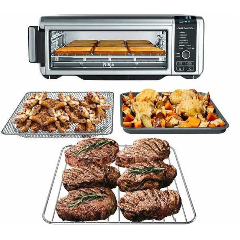 NINJA FT205CO Digital Air Fry Pro Countertop 10-in-1 Oven - Factory serviced with Home Essentials warranty