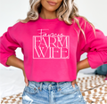 Fancy Farm Wife Unisex Crewneck