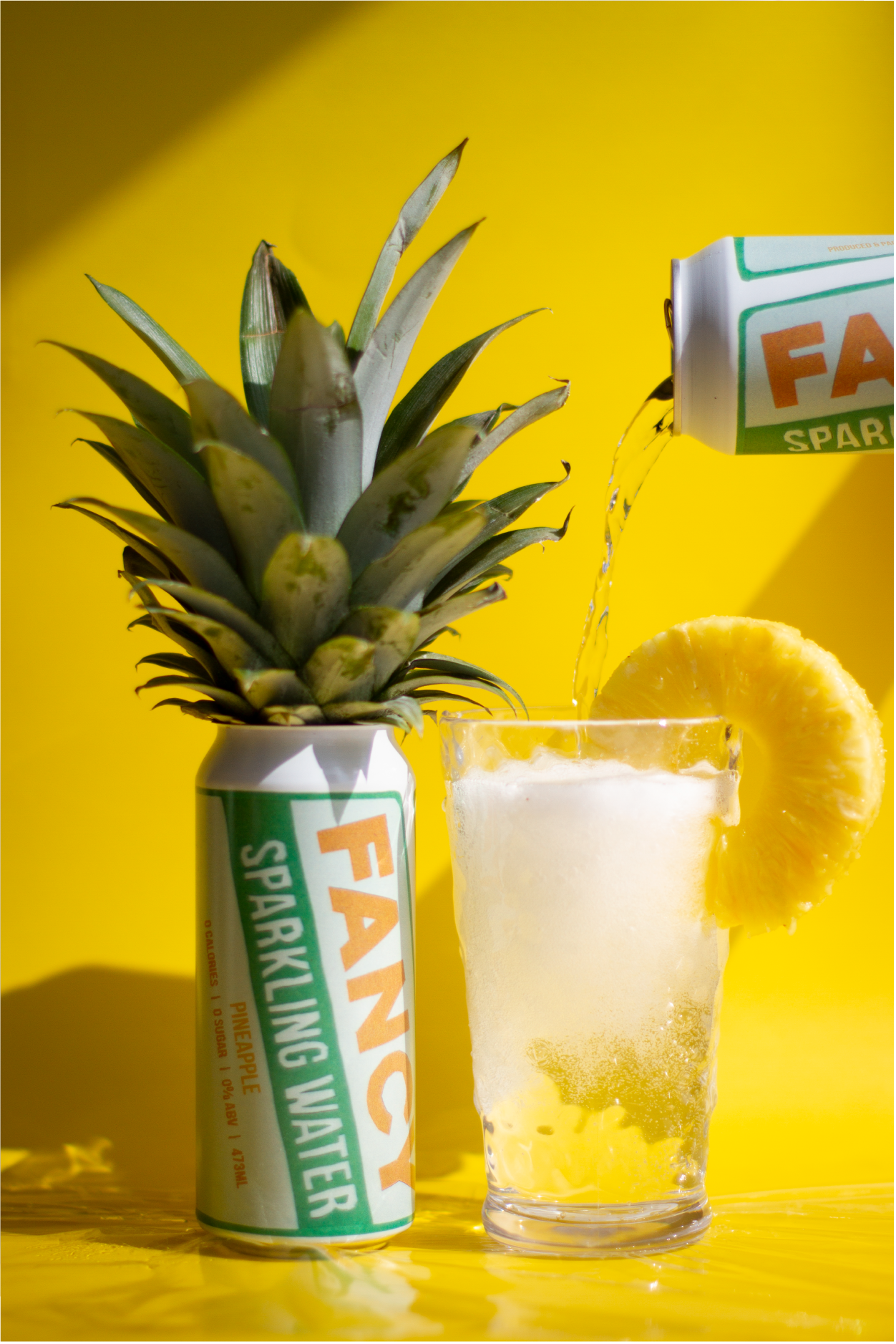 Fancy Sparkling Water – Pineapple | Tropical Sparkling Water