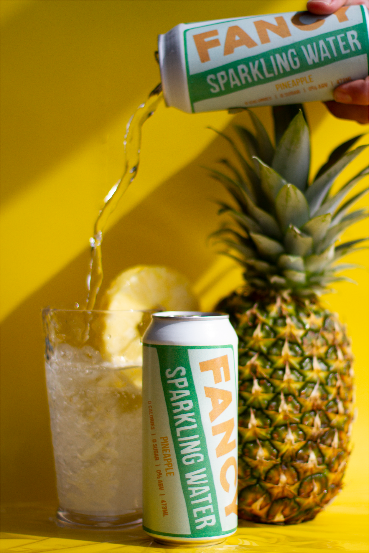 Fancy Sparkling Water – Pineapple | Tropical Sparkling Water