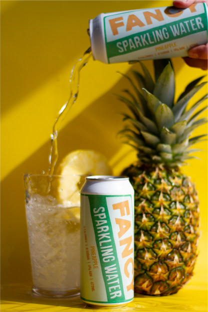 Fancy Sparkling Water – Pineapple | Tropical Sparkling Water