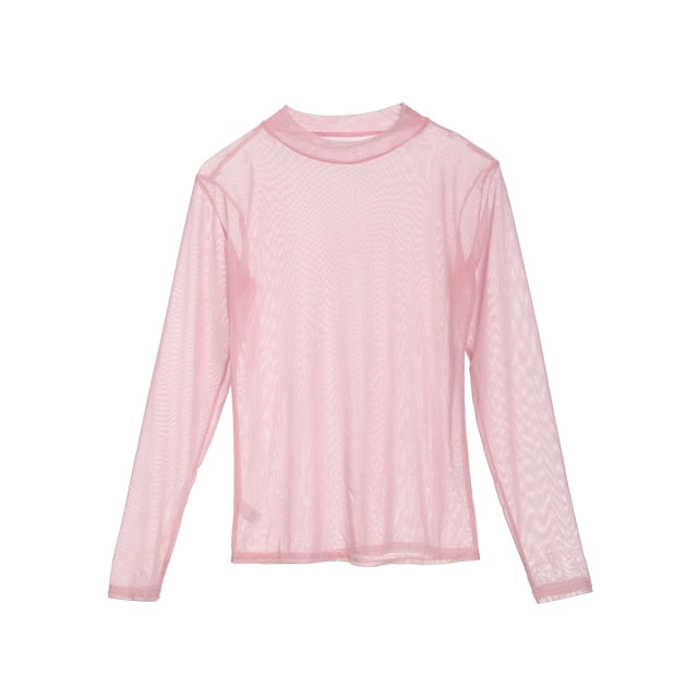 Transparent Mesh Top