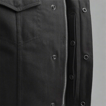 First MFG Co. Men's Motorcycle Twill Vest