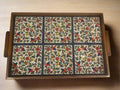 Handmade Palestinian Ceramic Serving Tray for Appetizers, Desserts, or Decor