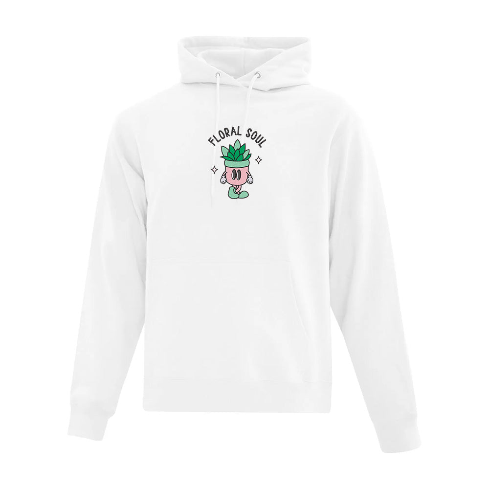 Hoodie "Floral Soul" brodé