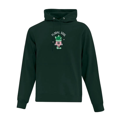 Hoodie "Floral Soul" brodé