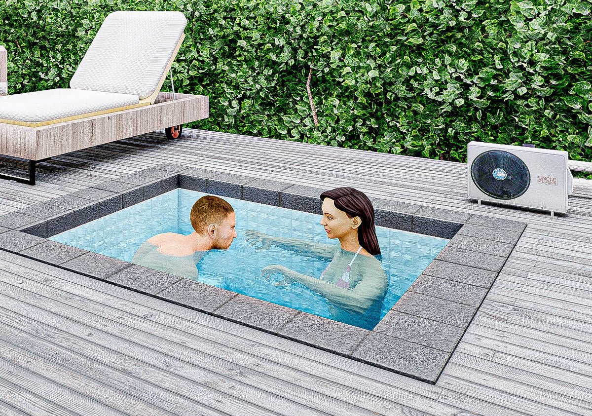 Fluid Float Cold & Hot Fiberglass Tubs