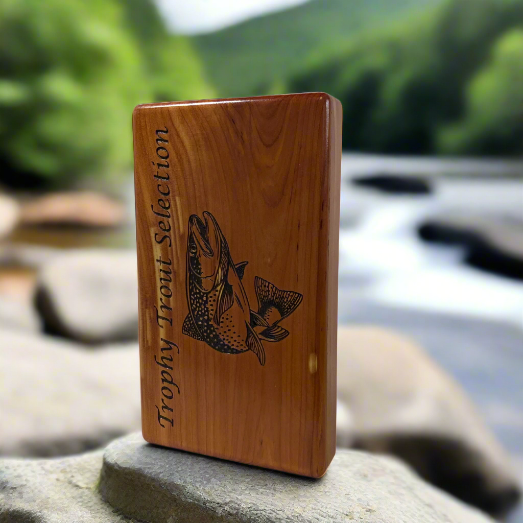 Local Hand Crafted Wooden Flyboxes & Fly Kits