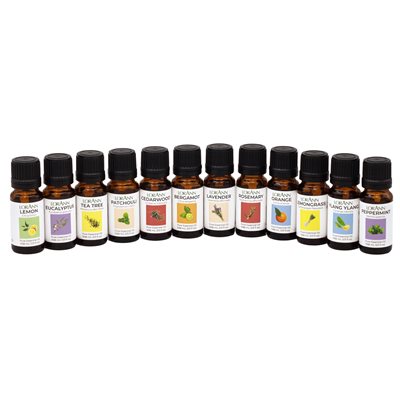 Essential Oils Variety Pack - 12-unit carton - Ships Free Within Canada on Orders Above CAD $199