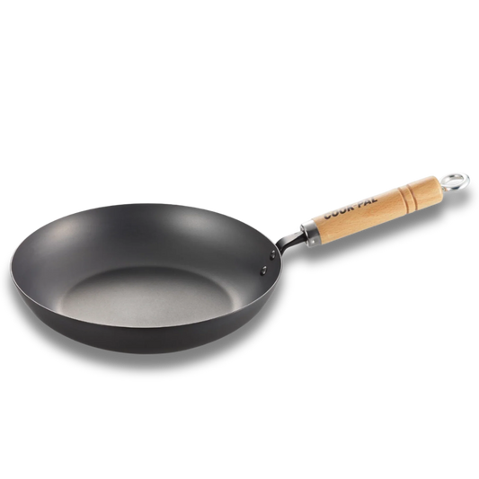 Yoshikawa Cook-Pal Ren Nitrided Carbon Steel Fry Pan 20cm – Made in Japan