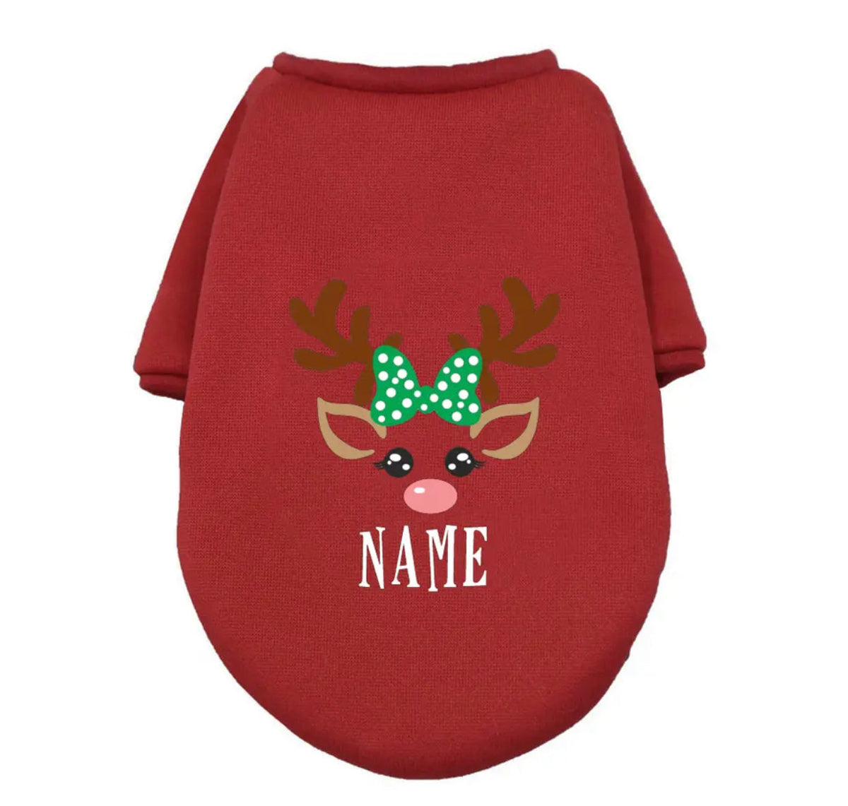 Personalized Dog Christmas Sweater | Custom Holiday Jumper
