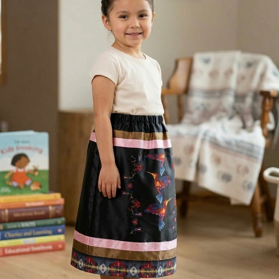 Infants Humming Bird Ribbon Skirt