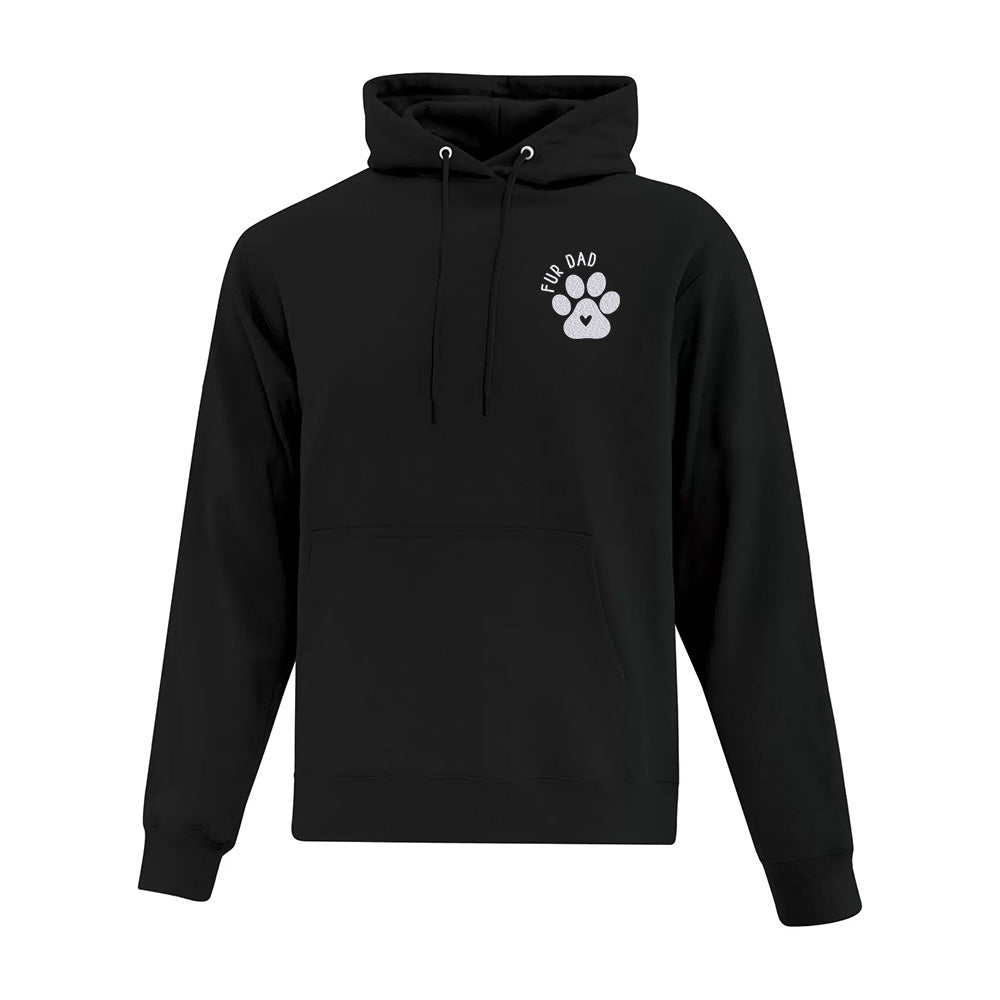 Hoodie "Fur Dad" brodé