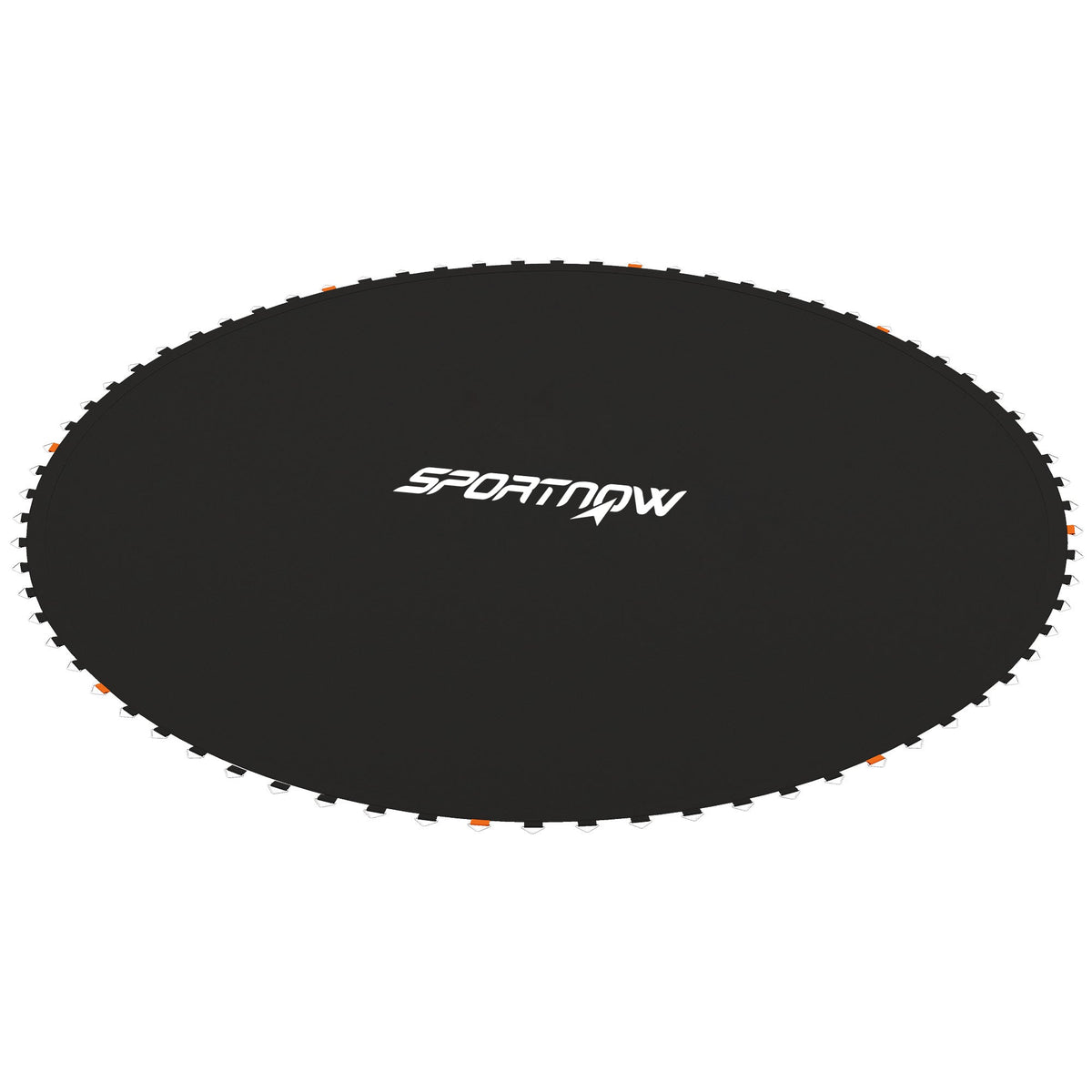 Trampoline Mat Replacement with Spring Pull Tool and 72 V-Hooks, Fits 12ft Trampoline, Using 5.5" Springs, Green
