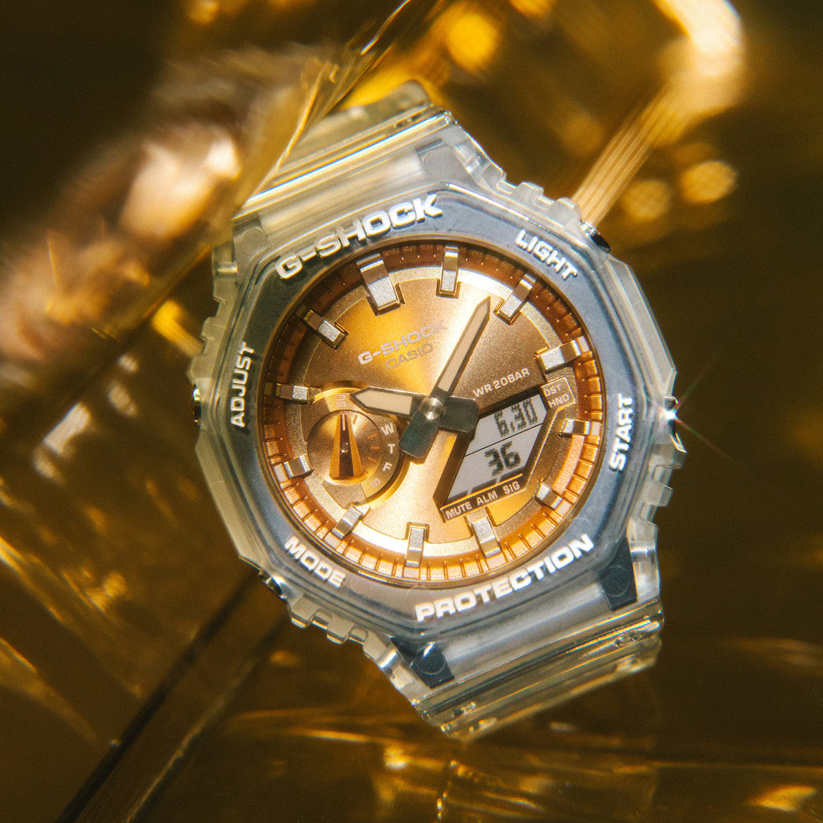 CASIO G-Shock ANALOG-DIGITAL 2100 Series | GA-2100BM-7A5