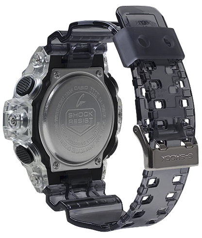 CASIO G-Shock Analog-Digital Semi-Transparent Resin Clear/Black | GA700SK-1A