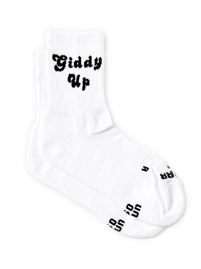 GIDDY UP Quarter Running Socks (2 Pack)