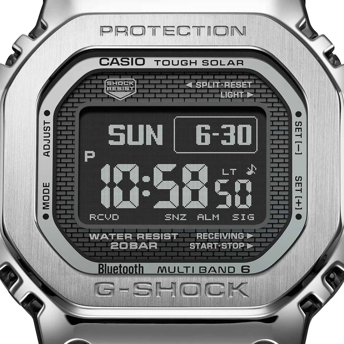 CASIO G-Shock Full Metal 5000 Series Silver | GMW-BZ5000D-1
