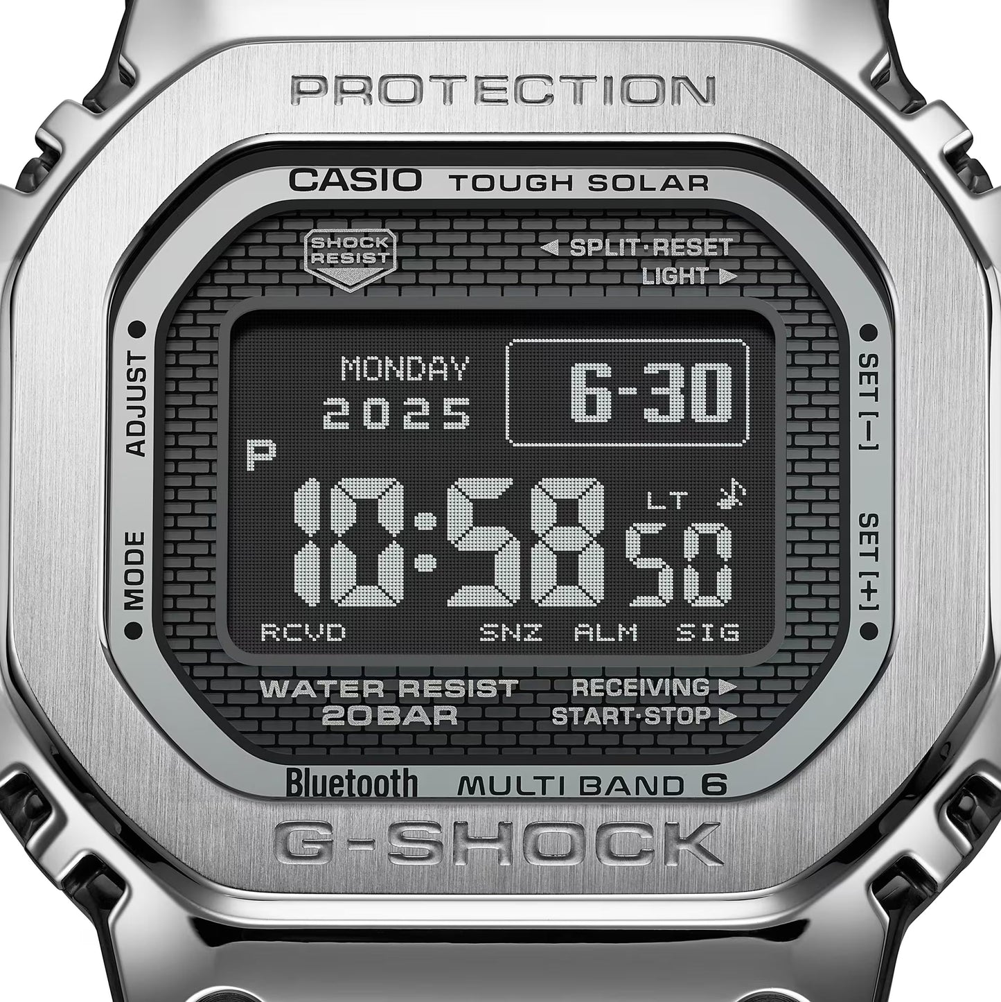 CASIO G-Shock Full Metal 5000 Series Silver | GMW-BZ5000D-1