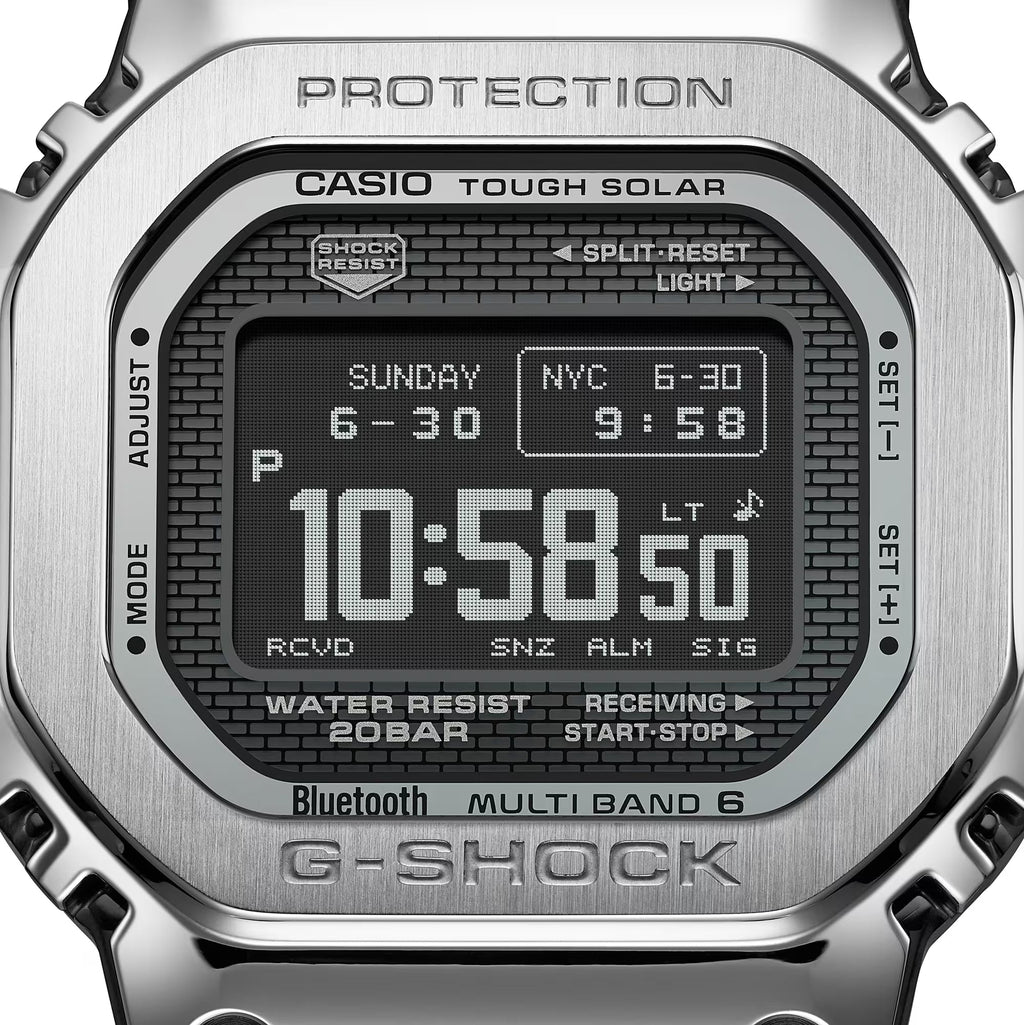 CASIO G-Shock Full Metal 5000 Series Silver | GMW-BZ5000D-1