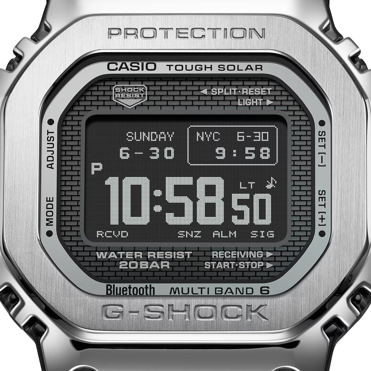 CASIO G-Shock Full Metal 5000 Series Silver | GMW-BZ5000D-1