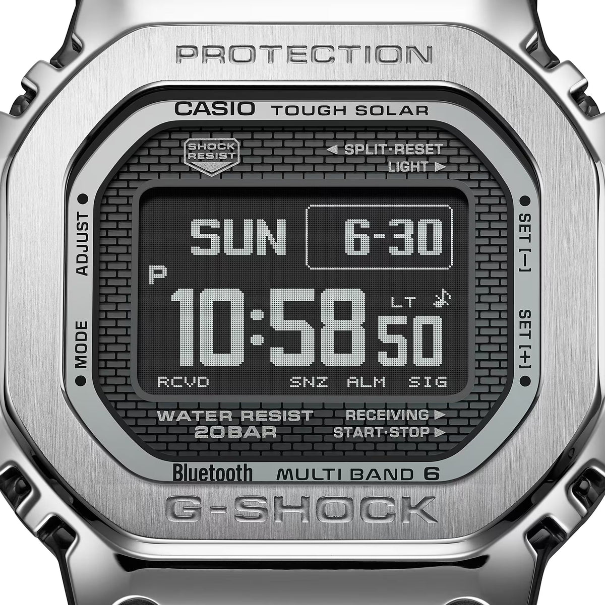 CASIO G-Shock Full Metal 5000 Series Silver | GMW-BZ5000D-1