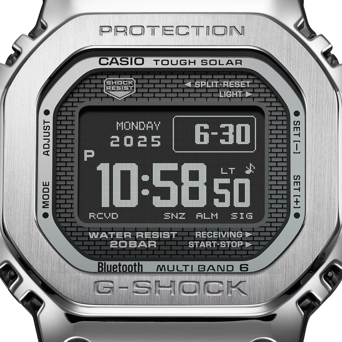 CASIO G-Shock Full Metal 5000 Series Silver | GMW-BZ5000D-1
