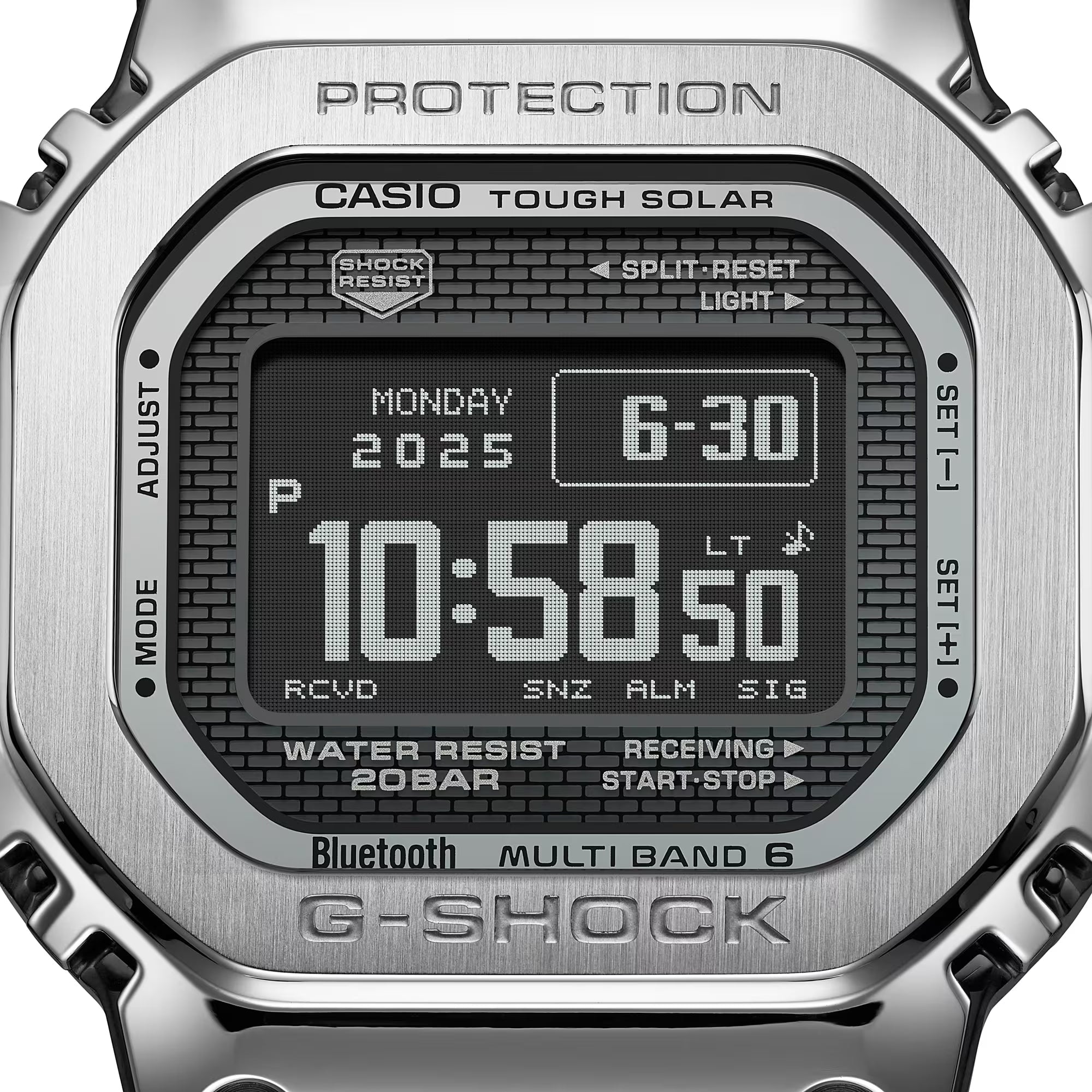 CASIO G-Shock Full Metal 5000 Series Silver | GMW-BZ5000D-1