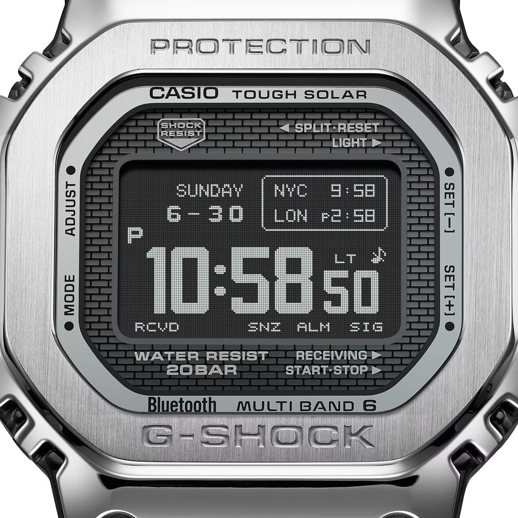 CASIO G-Shock Full Metal 5000 Series Silver | GMW-BZ5000D-1