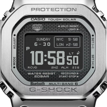 CASIO G-Shock Full Metal 5000 Series Silver | GMW-BZ5000D-1