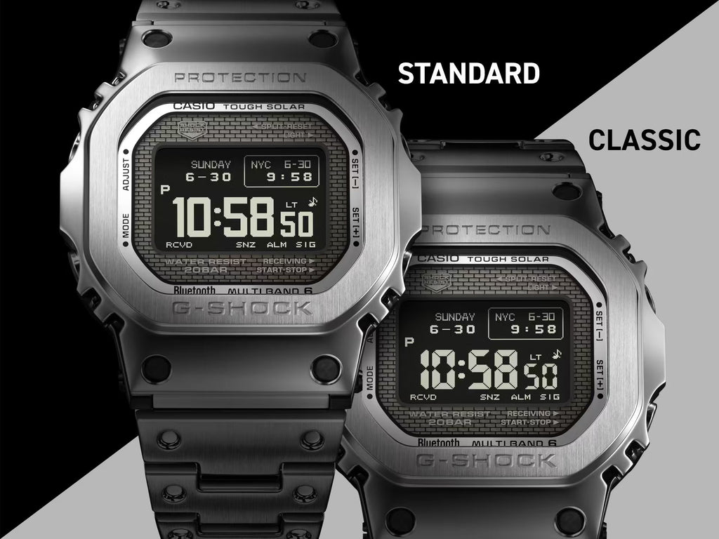 CASIO G-Shock Full Metal 5000 Series Silver | GMW-BZ5000D-1