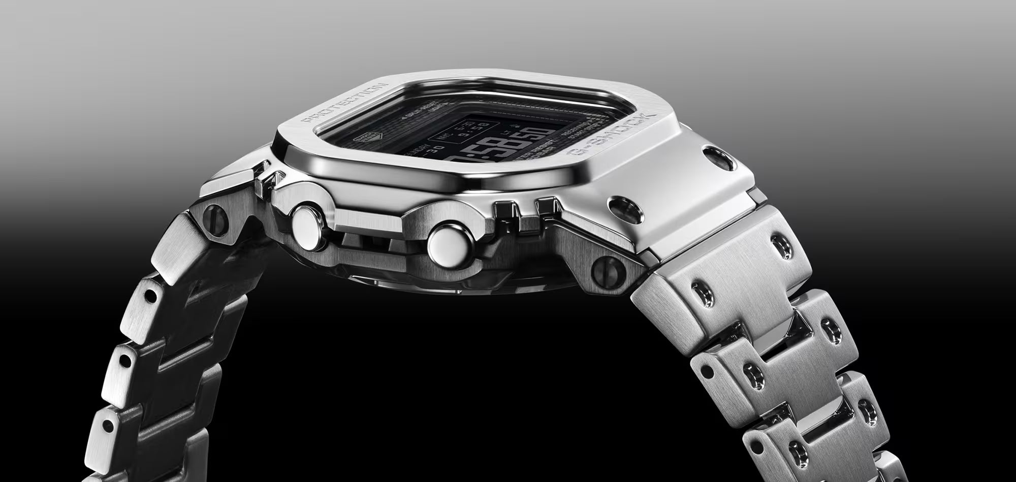 CASIO G-Shock Full Metal 5000 Series Silver | GMW-BZ5000D-1