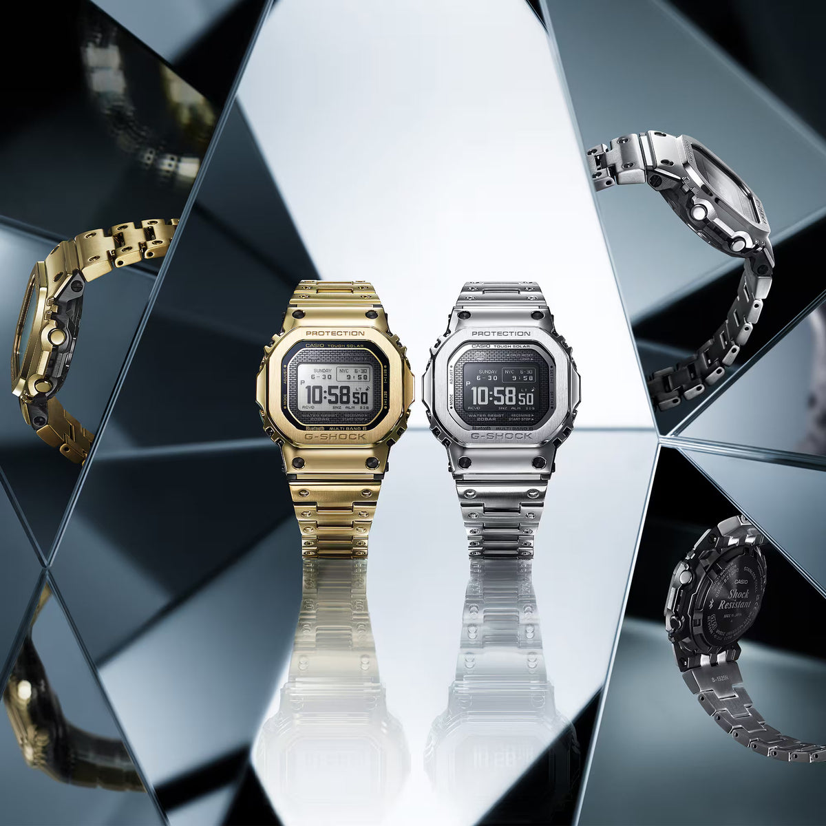 CASIO G-Shock Full Metal 5000 Series Silver | GMW-BZ5000D-1